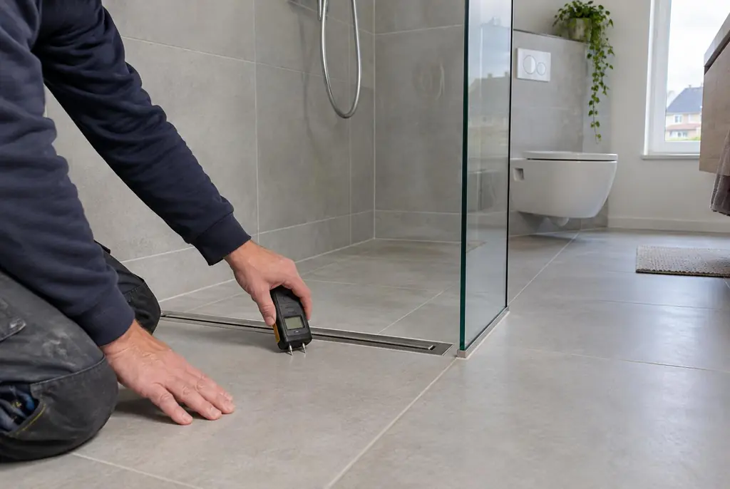 Lekdetectie Hattem – badkamer in een nieuwbouwwoning